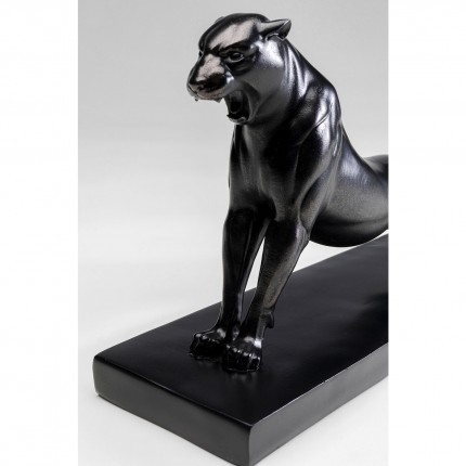 Deco roaring black panther Design