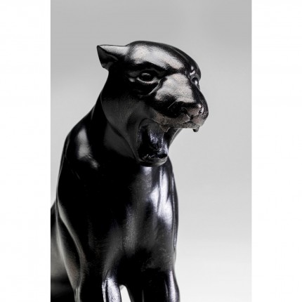 Deco roaring black panther Design