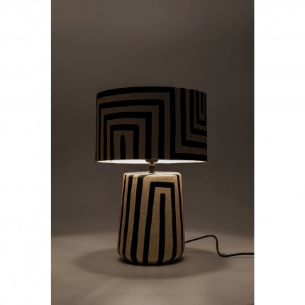 Table Lamp Strisce 44cm Kare Design