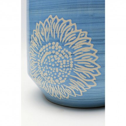 Vaas Big Bloom blauw 47cm Kare Design