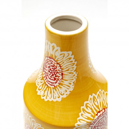 Vase Big Bloom yellow 38cm Kare Design
