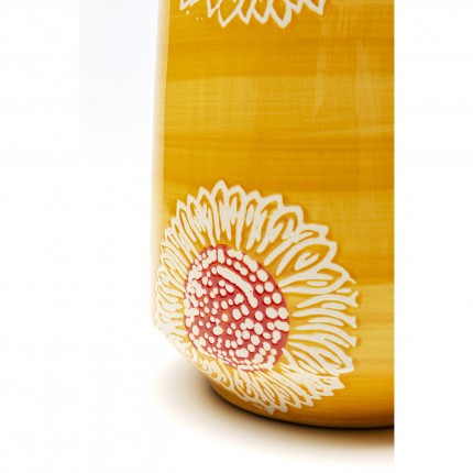 Vase Big Bloom yellow 38cm Kare Design