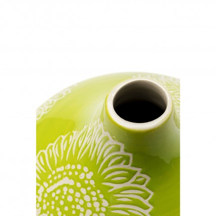 Vase Big Bloom green 21cm Kare Design