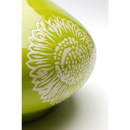 Vase Big Bloom green 21cm Kare Design