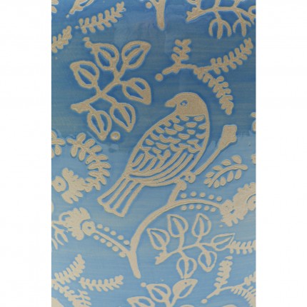 Vase blue birds 33cm Kare Design