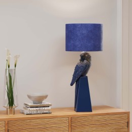 Blauwe papegaai lamp - Kare Design