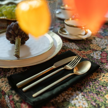 Assiettes Bell 25cm set de 4 Kare Design