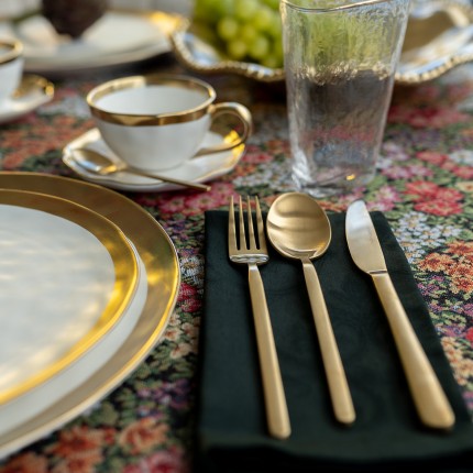 Assiettes Bell 25cm set de 4 Kare Design