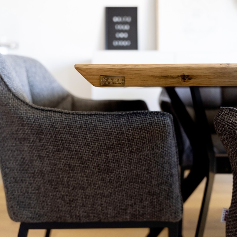 Houten industriële tafel - Downtown - Kare Design - Kare Design