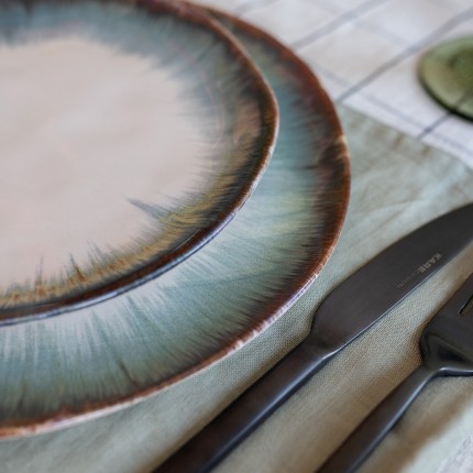 Plate Organic Ø20cm white (6/set) Kare Design