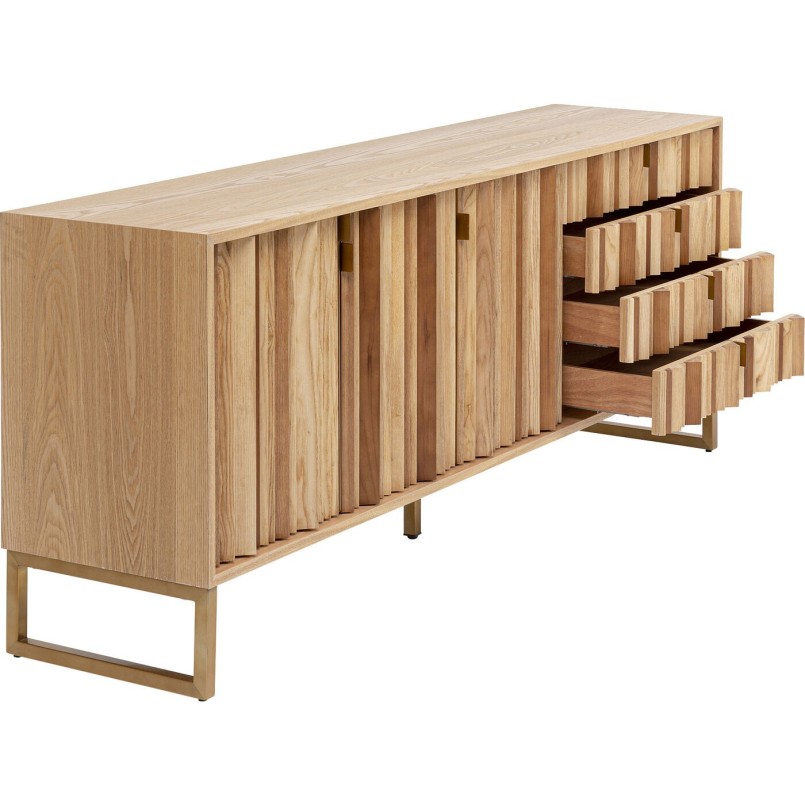 Essenhouten buffetkast - Concertina - Kare Design