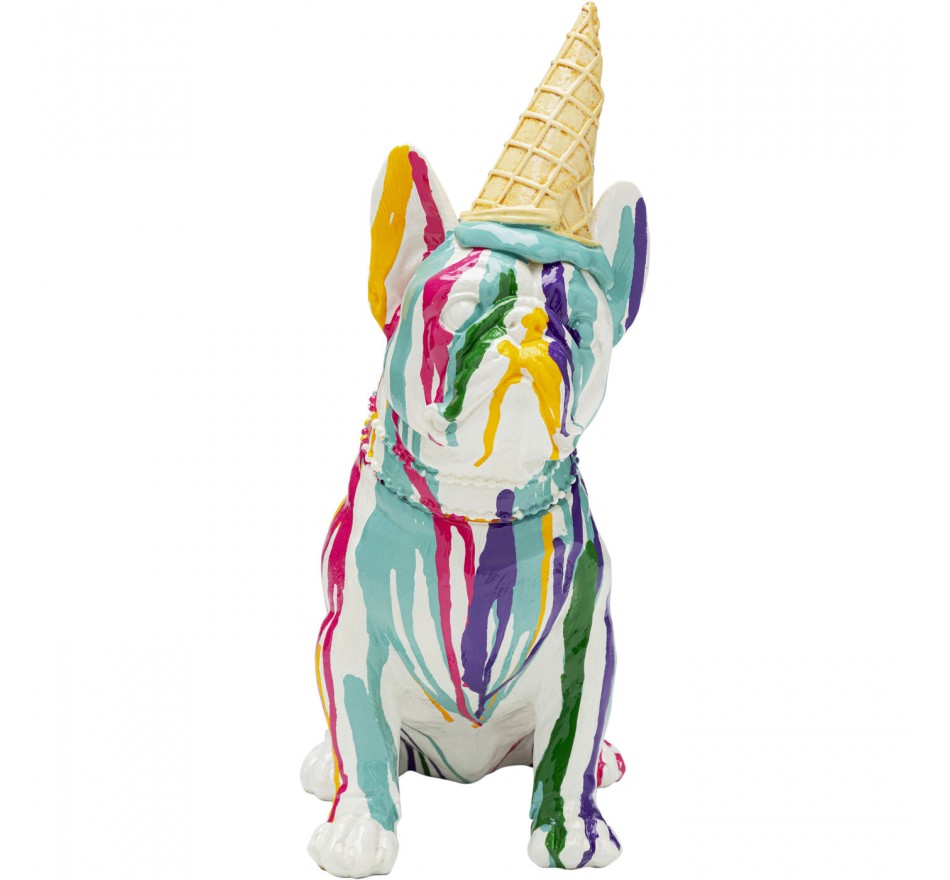 Deco dog icecream white Kare Design