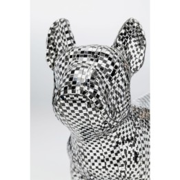 Figurine décorative Bulldog Disco 36cm