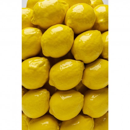 Vaas citroenen geel 40cm Kare Design