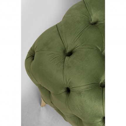 Sofa Bellissima 3-Zits fluweel Groen Kare Design