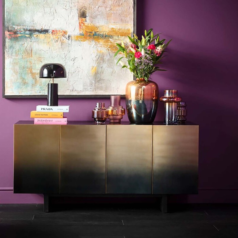Vase en verre multicolore - Phenom - Kare Design