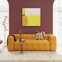 Coussin marron - Lava - Kare Design
