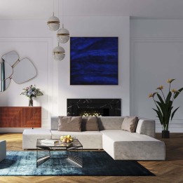 Straight grey contemporary corner sofa - Infinity - Kare Design