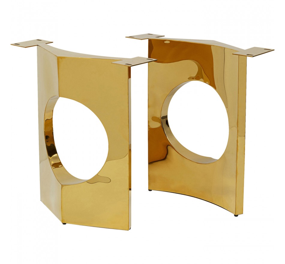 Tafelvoet Tavola Oho goud (2/Set) Kare Design