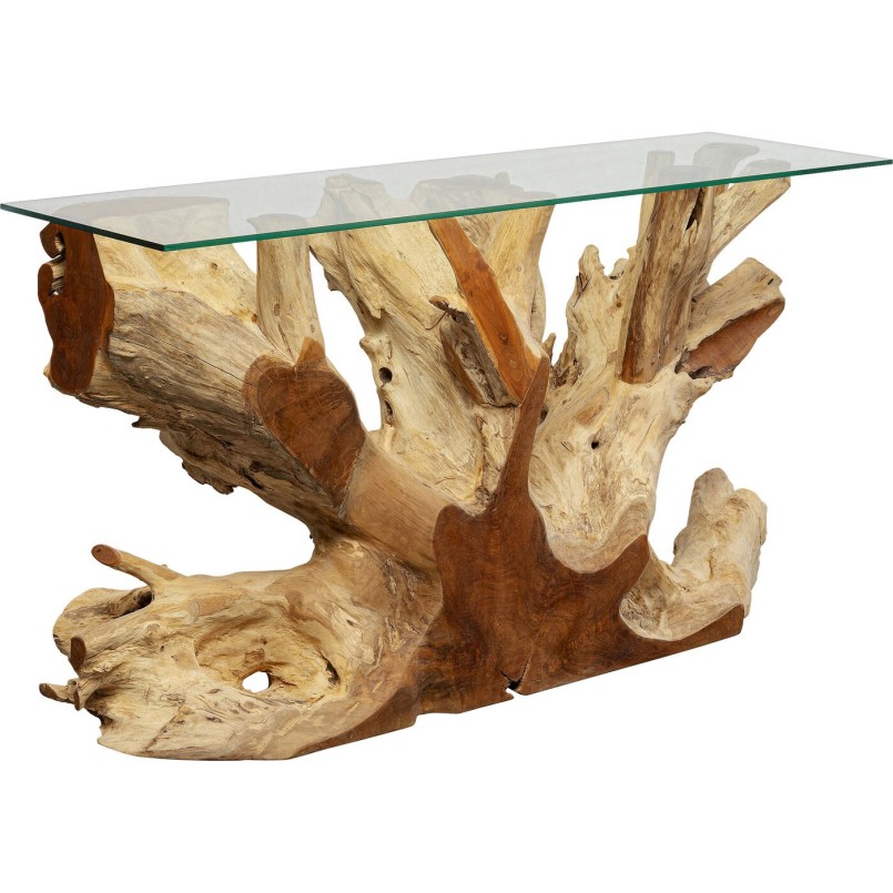 Console ethnique en bois - Roots - Kare Design