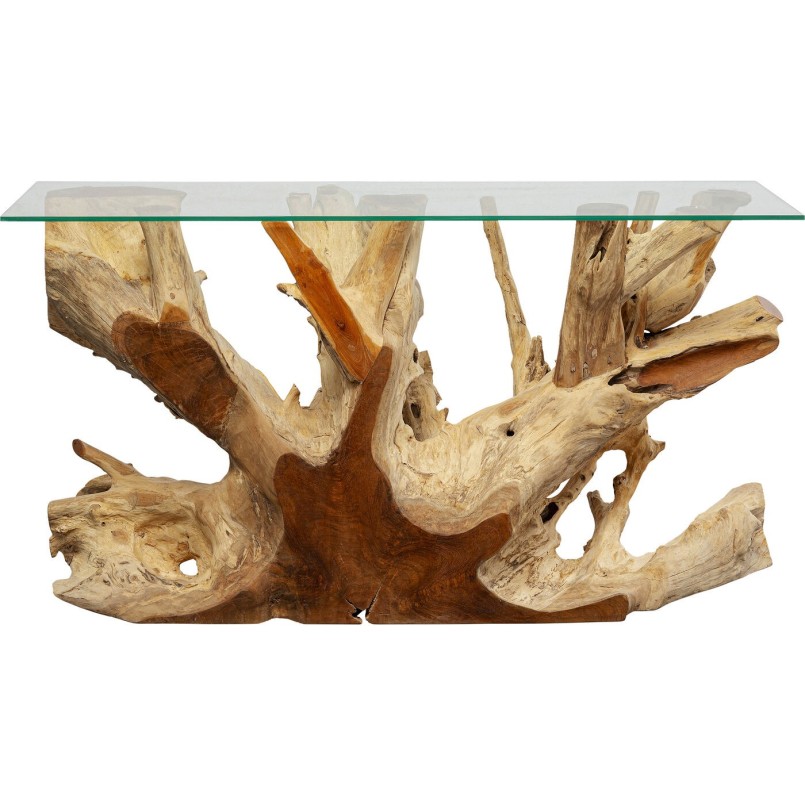 Console ethnique en bois - Roots - Kare Design