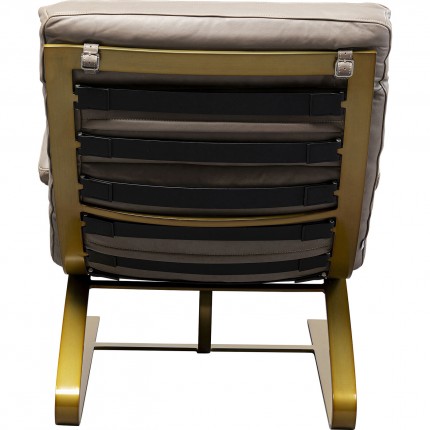 Armchair with stool Novel Kare Design