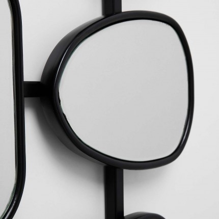 Wall Mirror Nastro black 80x114cm Kare Design