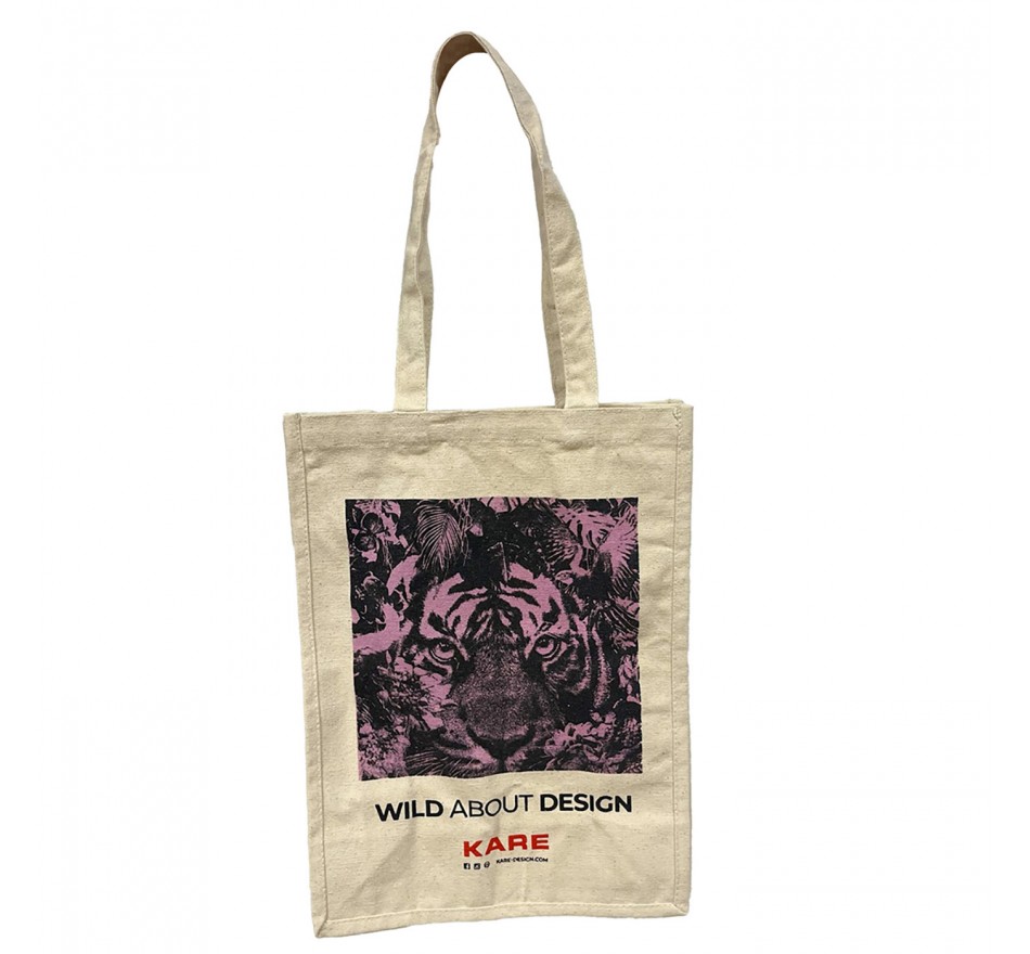 Coton bag Wild About Design 30x40cm Kare Design