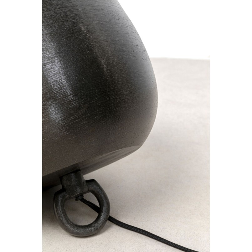 Zwarte en gouden stalen lamp - Apollon Smooth - Kare Design