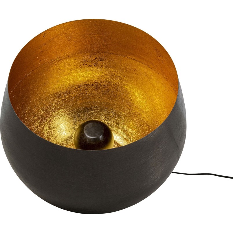 Lampe Apollon Smooth noire 50cm Kare Design