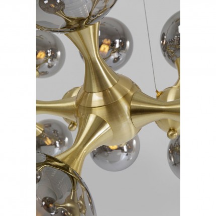 Pendant Lamp Atomic Balls Brass 140cm Kare Design