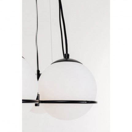 Hanglamp Globes Zwart Kare Design