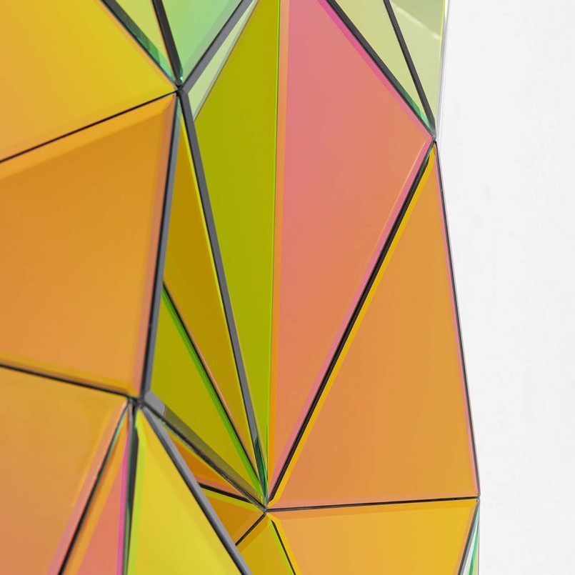 Miroir déstructuré multicolore - Prisma - Kare Design