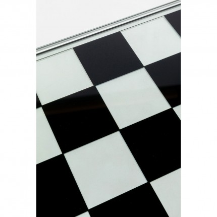 Chess Game transparent 60x60cm Kare Design