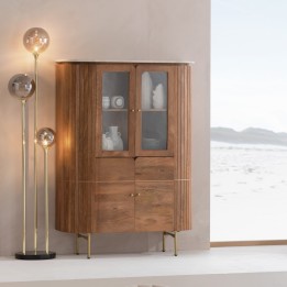 Solid mango wood showcase - Grace - Kare Design