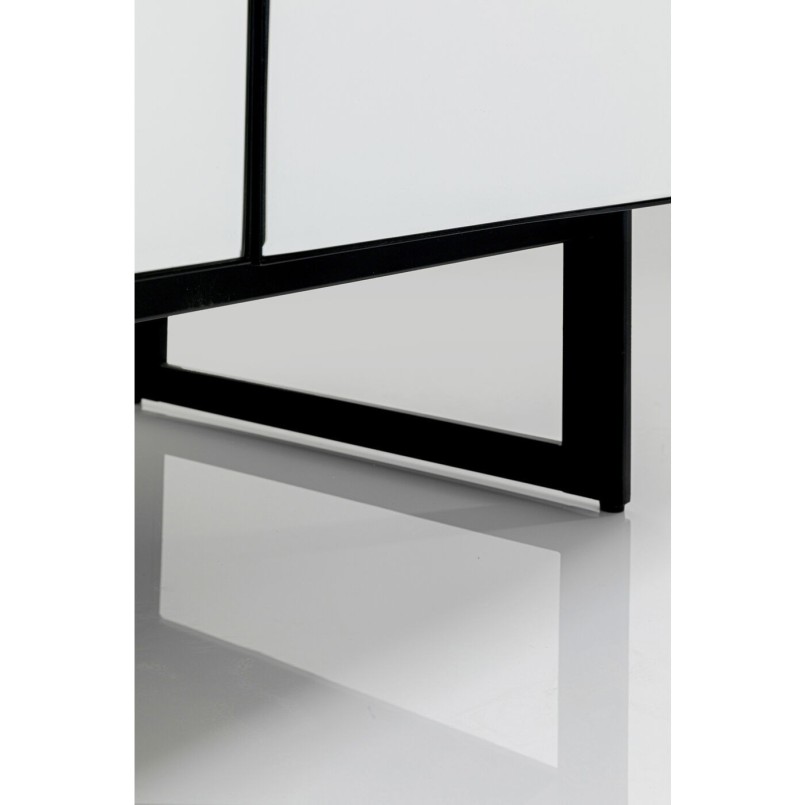Zwart gespiegeld dressoir - Soran - Kare Design