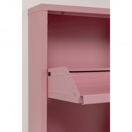 Schoenenkast Caruso roze 3 laden Kare Design