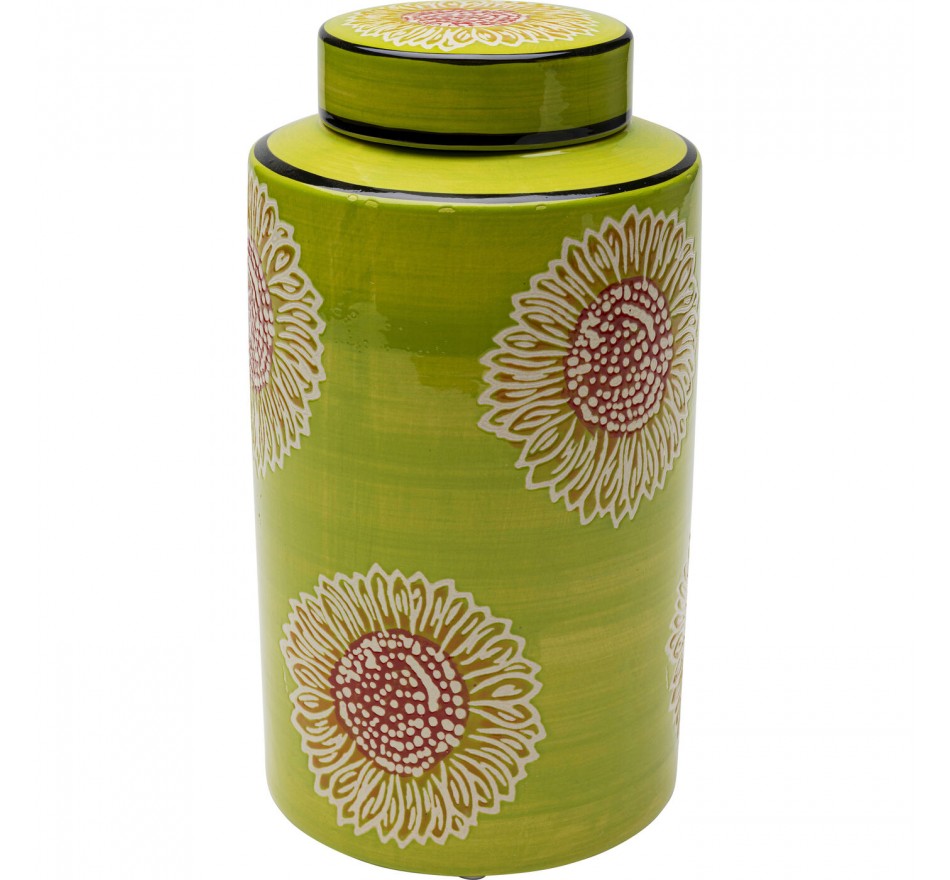 Opberger Big Bloom groen 27cm Kare Design