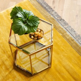 Tapis ethnique jaune - Soleil - Kare Design