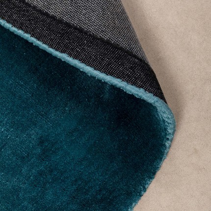 Tapis Cosy 200cm bleu Kare Design