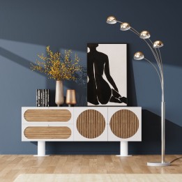 Tableau duochrome femme assise vue de dos - Kare Design