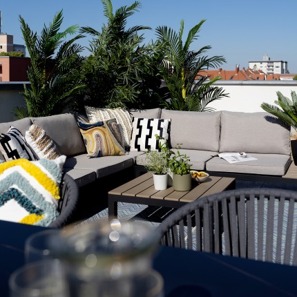 Tuinmeubilair Holiday zwart Kare Design