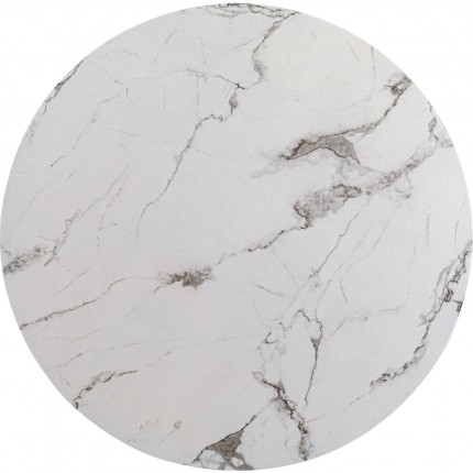 Table Top Schickeria marbleprint white Kare Design