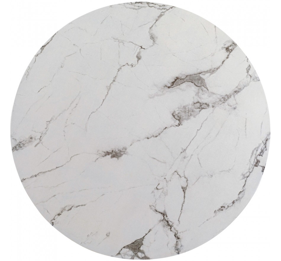 Tafelblad Schickeria marmerprint wit Kare Design