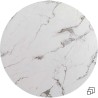 Tafelblad met wit marmereffect - Schickeria - Kare Design