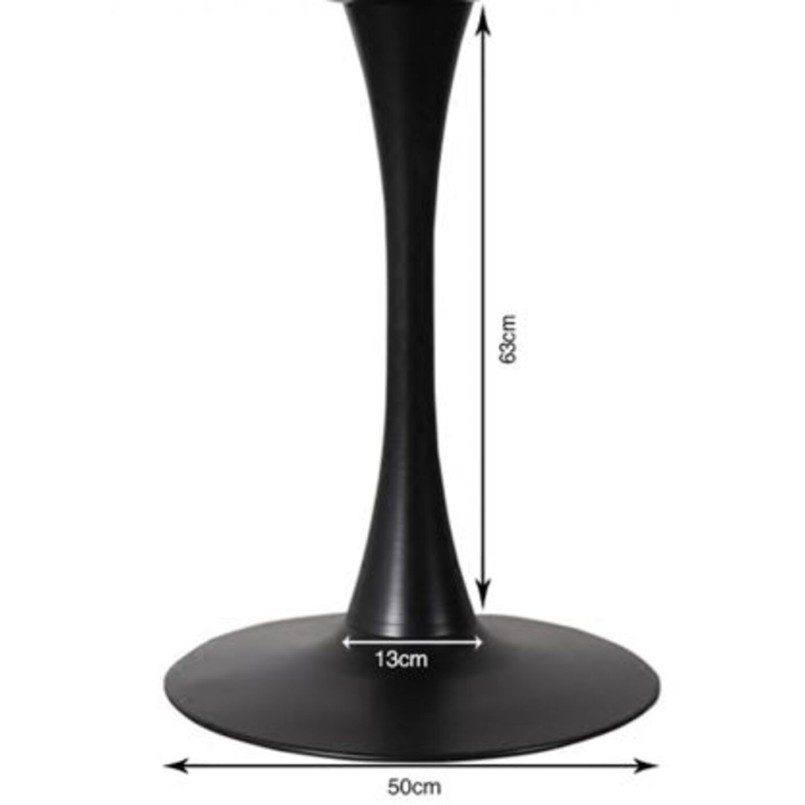 piètement de table Schickeria noir Ø80cm
