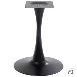 Black steel table base - Schickeria - Kare Design