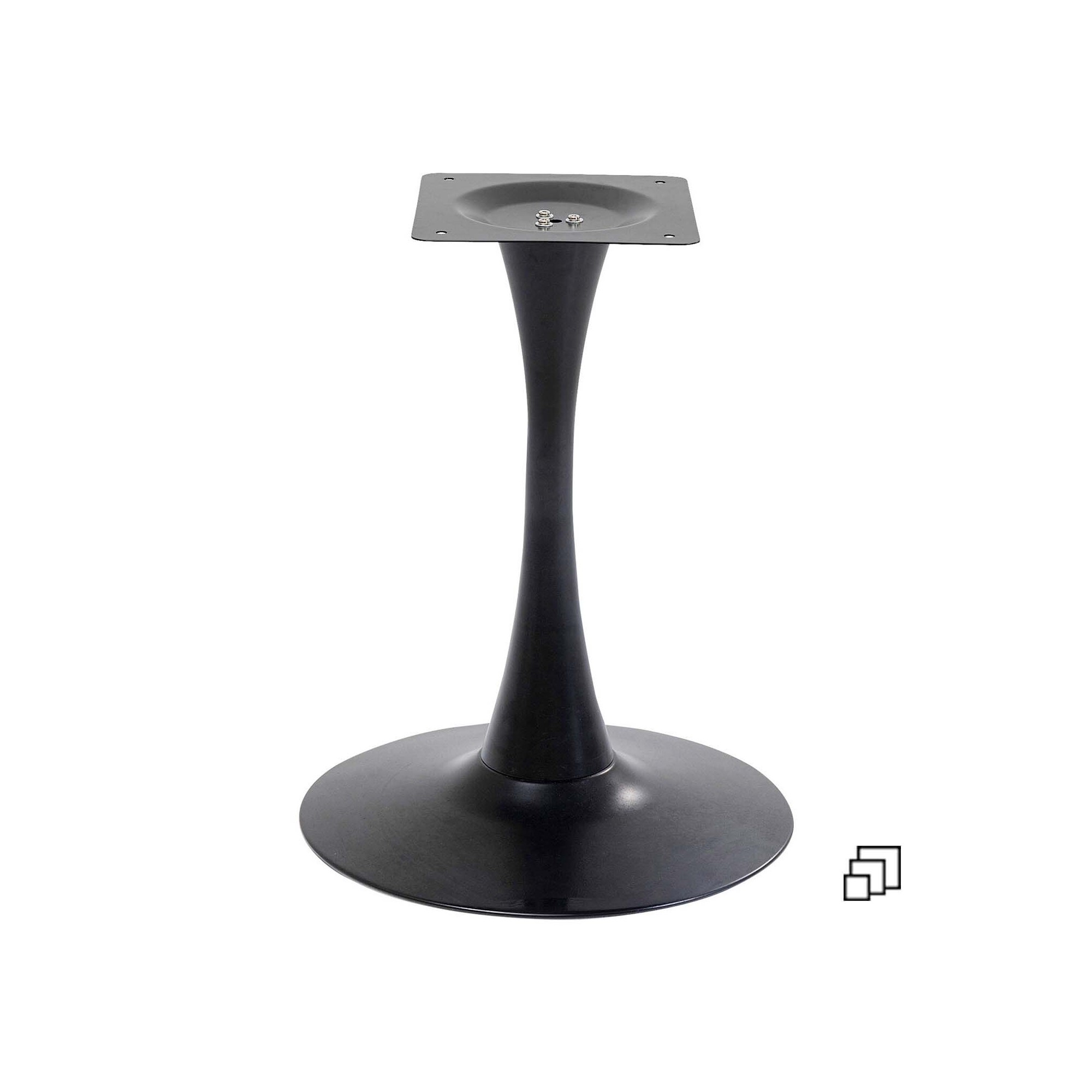 Table Base Schickeria black Kare Design