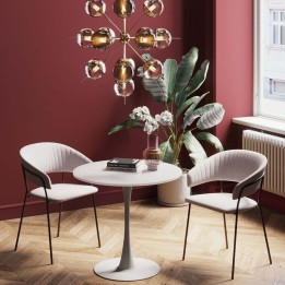 Wit tafelblad - Schickeria - Kare Design