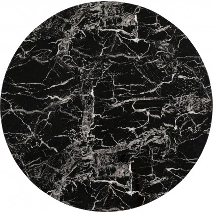 Table Top Schickeria marbleprint black Kare Design